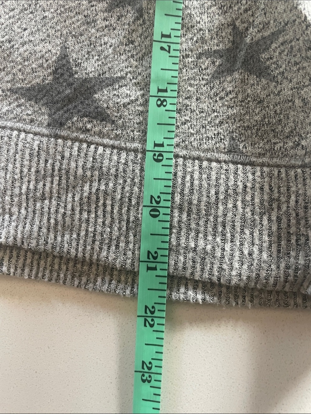 Rails Murray Hooded Sweatshirt Melange Grey Stars Size Medium Comfy Cozy - Picture 7 of 7